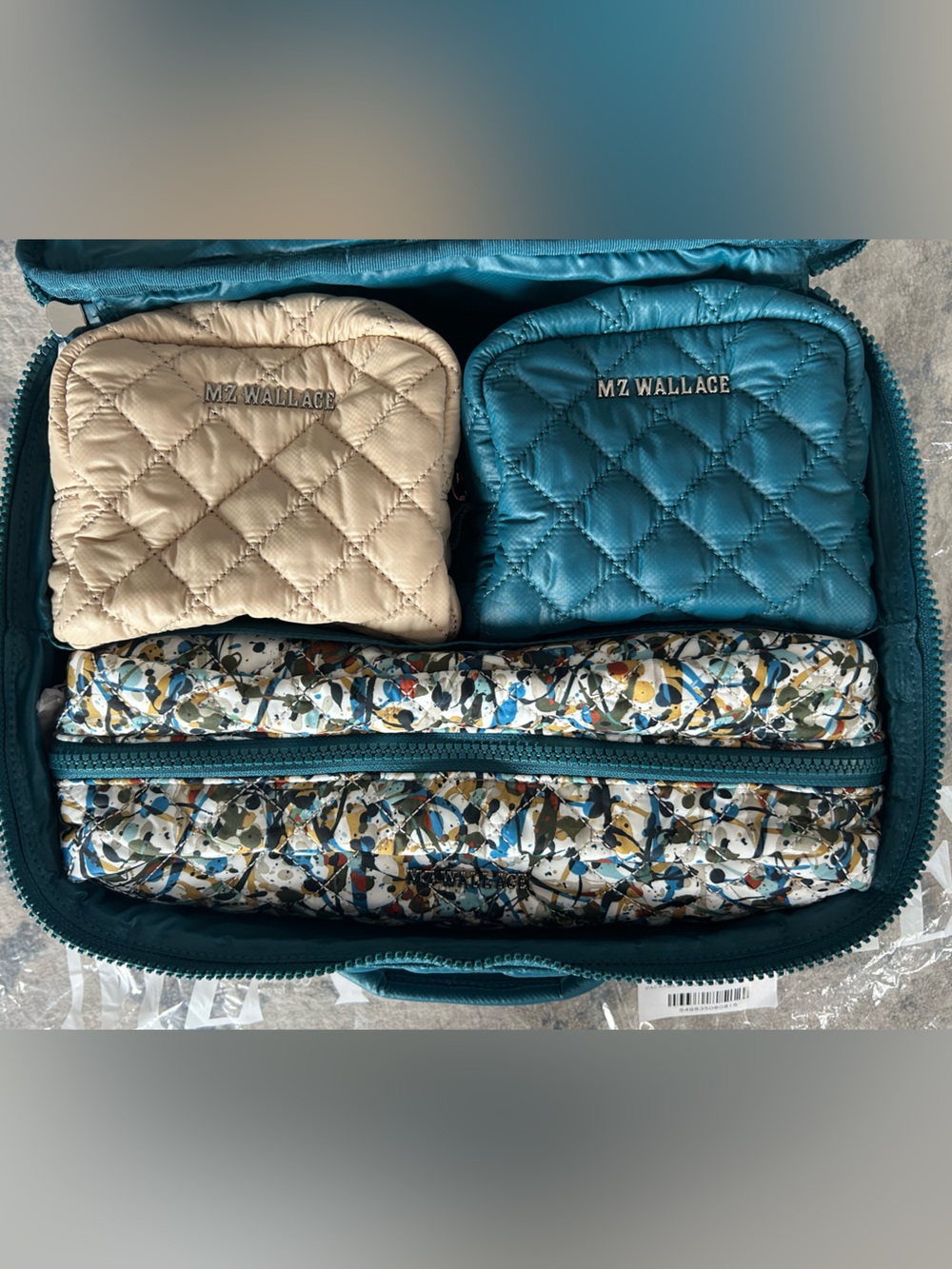 NWT MZ Wallace Packable Pouch Set